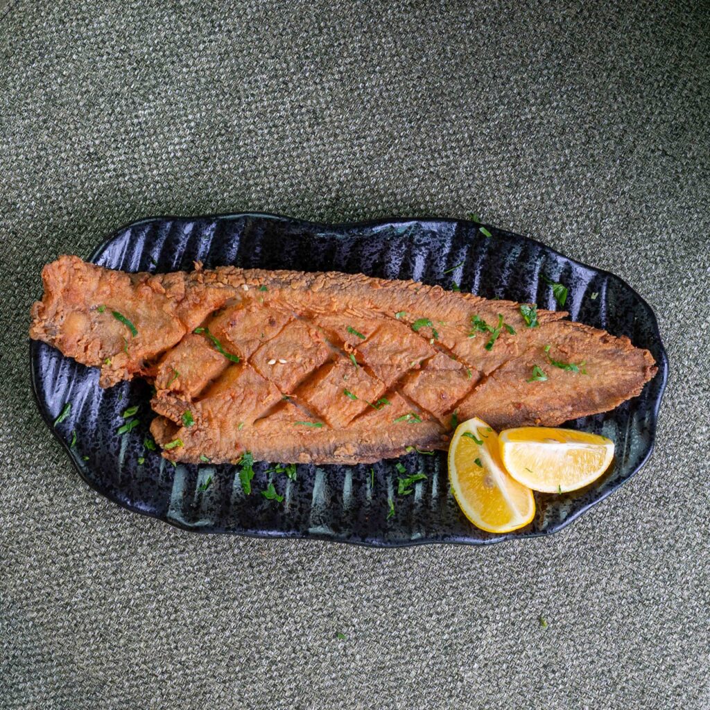 Fried Mousa fish